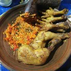 รูปของ Penyetan ayam sambel gobrah