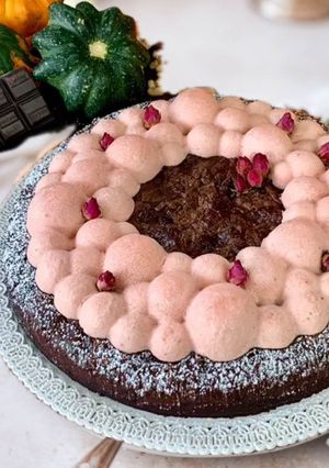 Foto di Brownie al Burro di Arachidi e Zucca... senza farina!