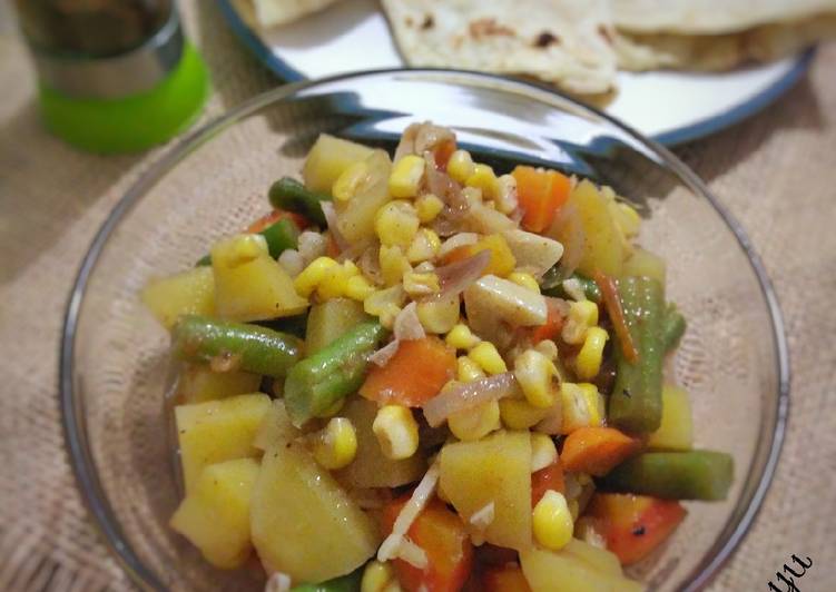 Bagaimana Menyiapkan Vegetable Curry, Bikin Ngiler