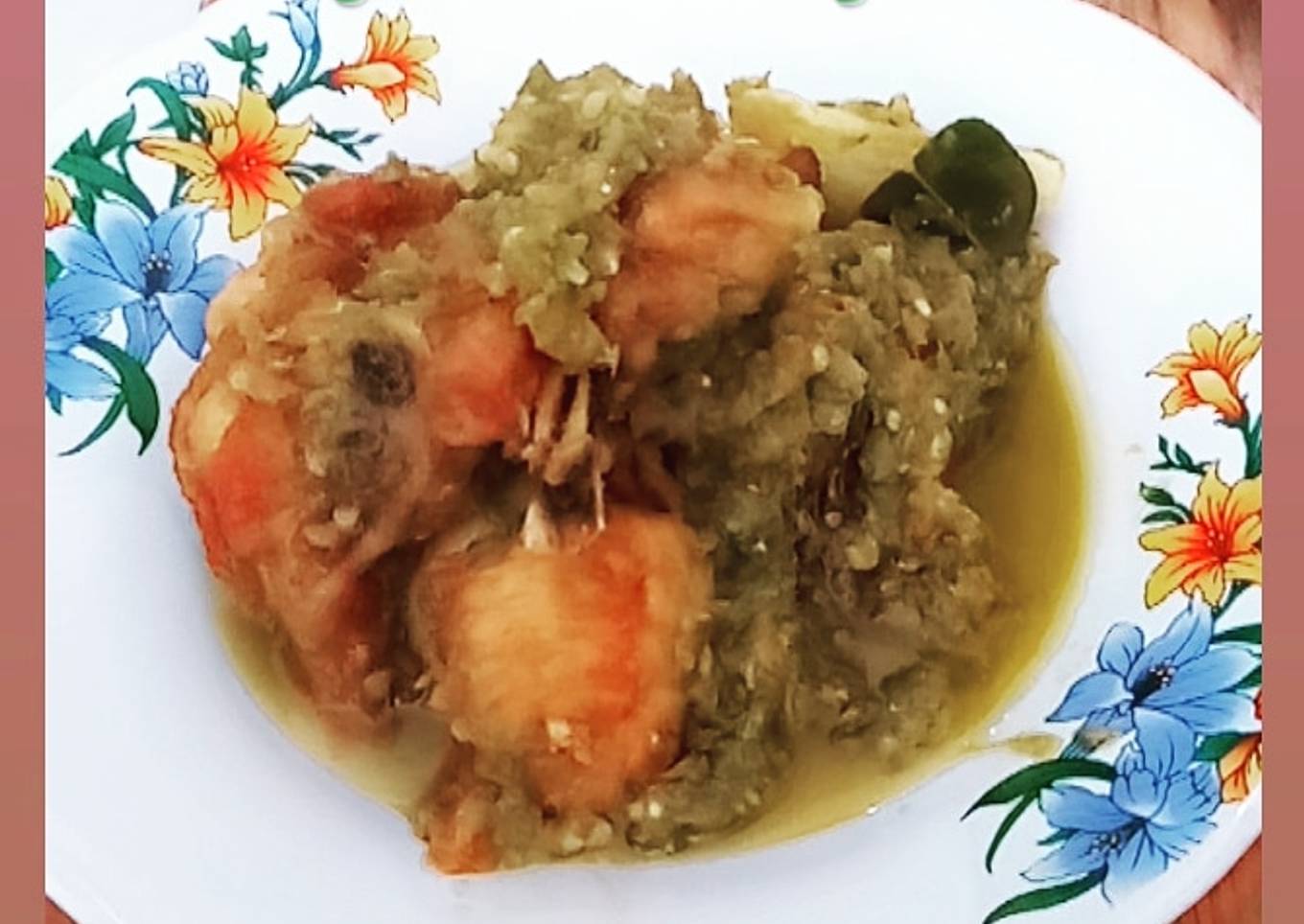 Ayam goreng lado hijau