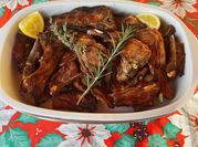 A picture of grilled lamb chops
