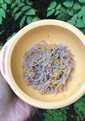 Foto resep Mie tektek baso (mpasi 11month)