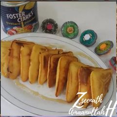A picture of Sandwich Custard Pancakes.