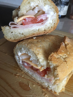 Una foto de Lonche de Jamón paseado !!