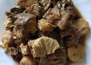 Easiest Way to Prepare Delicious Braised Goat Meat