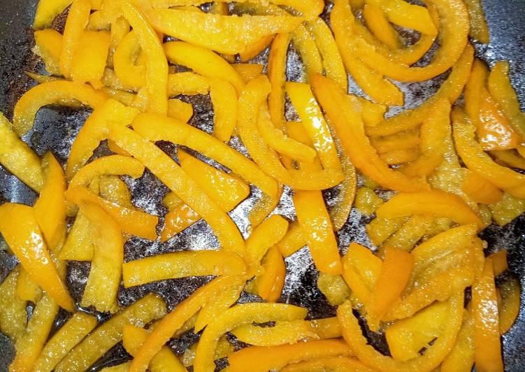 Resep Manisan kulit jeruk Anti Gagal