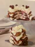 Schwarzwälder Kirsch-Waffel-Torte
