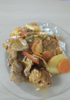 Una foto de Estofado de cerdo