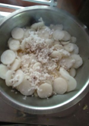 A picture of Radish palyam.