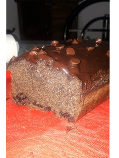 Una foto de Budín triple chocolatoso