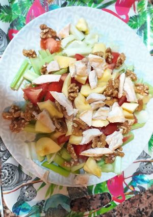 Una foto de Ensalada con apio