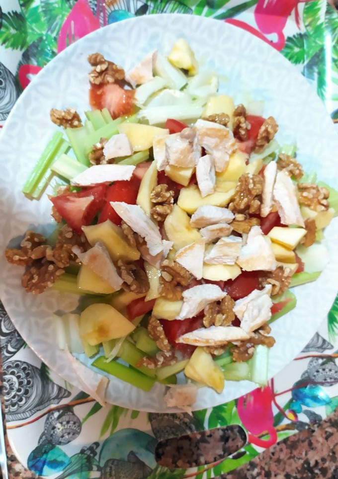 Una foto de Ensalada con apio