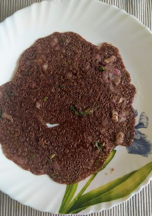 A picture of Instant Ragi dosa.