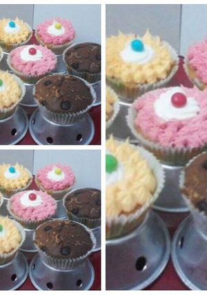 Foto resep Cup Cake empuk di luar melted di dalam