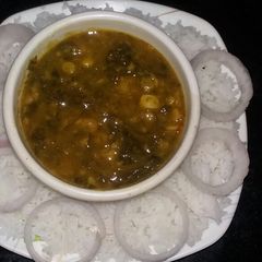 A picture of Sindhi sai bhaji.