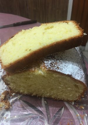 Una foto de Budín de limón (o torta)