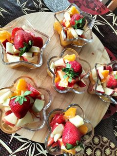 صورة لوصفة سلاطة فواكه