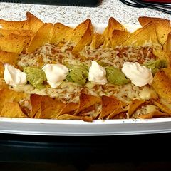 A picture of My Spicy Minced Pork Nachos Dip 😋#mainmeal#seasonal#Mysterybox.
