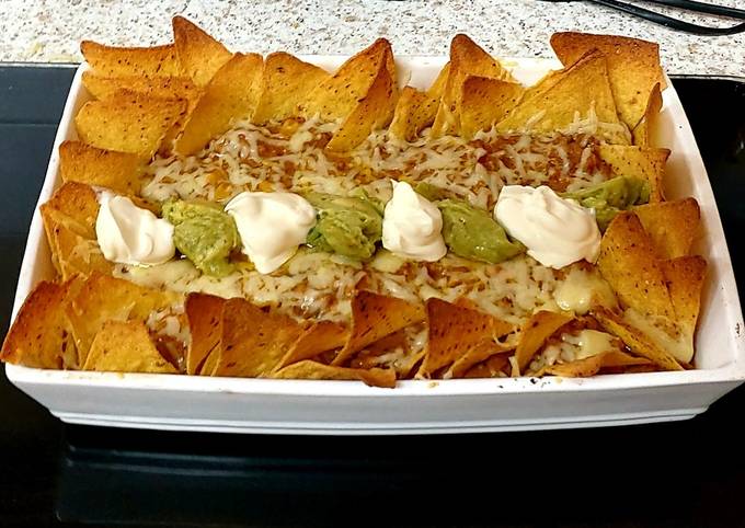 Steps to Make Super Quick Homemade My Spicy Minced Pork Nachos Dip 😋#mainmeal#seasonal#Mysterybox