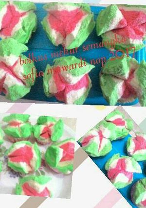 Foto resep Bolu kukus mekar semangka