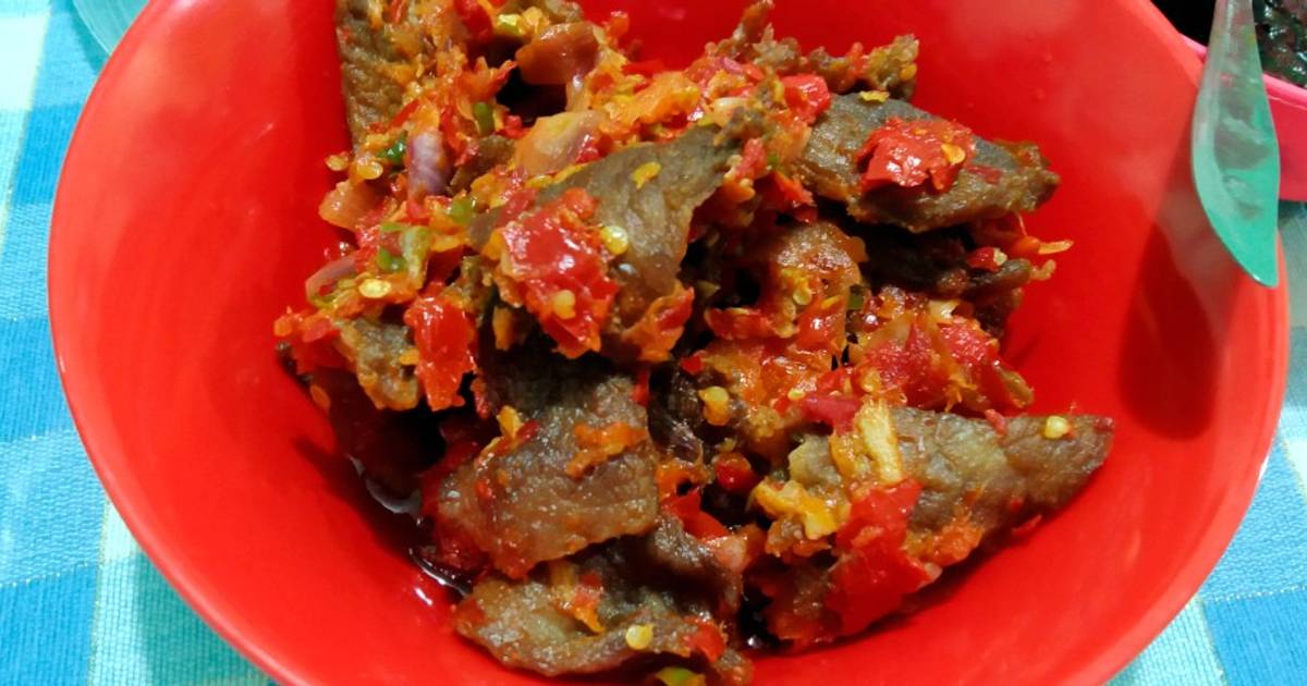 Resep Dendeng Balado Enak Dan Sederhana Ala Rumahan Cookpad