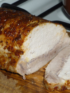 Egyben sült mázas karaj recept fotója