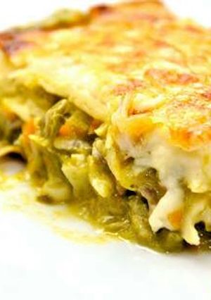 Una foto de Lasagna de verduras