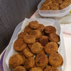A picture of Chicken Shaami Kebab.