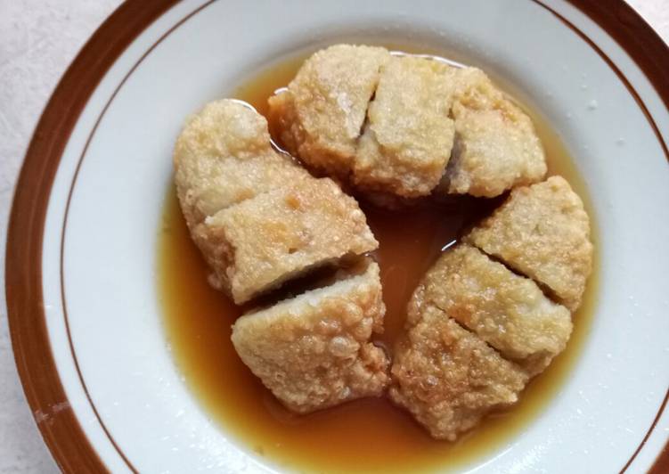Resep Mpek Mpek Tengiri Homemade Saos Cuko oleh anisa Resep Mpek Mpek Tengiri Homemade Saos Cuko oleh anisa