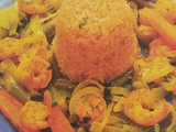Camarones en escabeche
