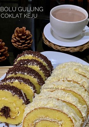 Foto resep Bulu Gulung Coklat Keju