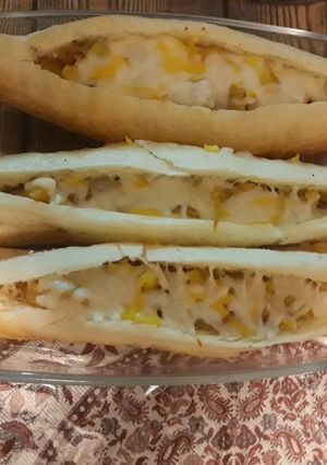 عکسی از دستور ساندویچ مرغ