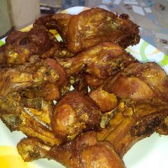 Fried chicken A picture of Fried chicken.