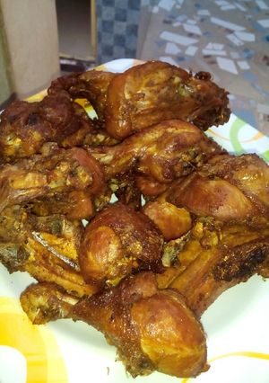 A picture of Fried chicken.
