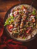 Doner Spiced Shish Köfte Kebabs