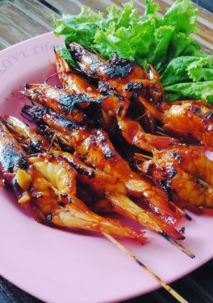 Foto resep Udang bakar madu