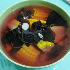รูปของ Sayur Bayam Merah & Jagung Manis