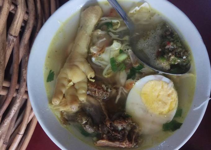 Soto ayam bening