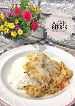 Foto resep Ayam Geprek Mozarella