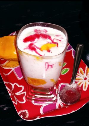 A picture of Gadbad-A cool drink.