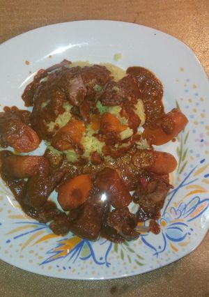 Φωτογραφία της συνταγής Μοσχάρι στο slow cooker με σάλτσα κακάο!