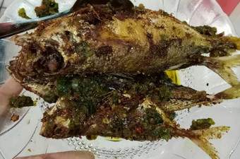 Resep Ikan kembung sambal ijo Anti Gagal