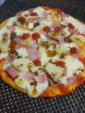 Pizza Hawaiana a mí manera