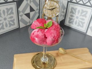 Sorbet framboise 🍧