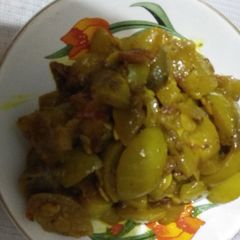 A picture of Tinde ki sabji.