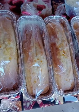 Una foto de Budín de limón