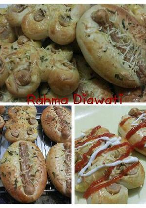 Foto resep Roti sosis yummy