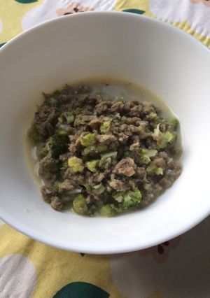 Foto resep MPASI 10 bulan - Tumis Daging Cincang Brokoli