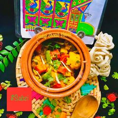 A picture of Mix sabzi / mix veggies.