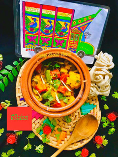 A picture of Mix sabzi / mix veggies.